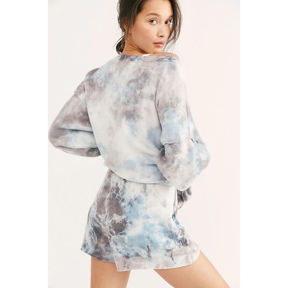 Free People Kelly Washed Set (Blue Combo) - Picture 2 of 9